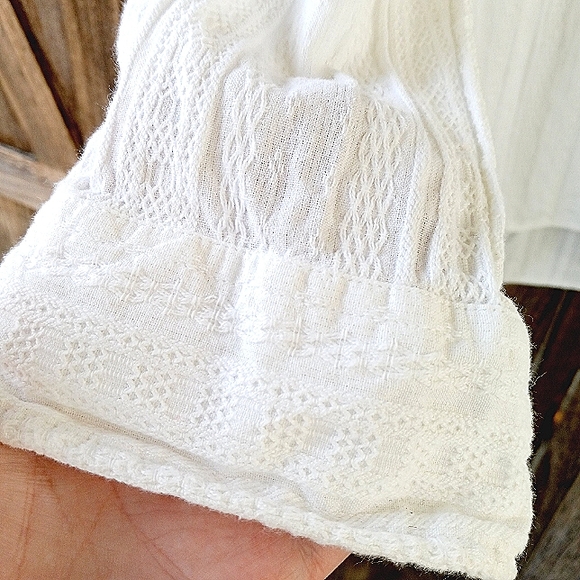 THE TERRITORY AHEAD Textured White Cotton Button Down Shirt XL - Picture 2 of 10